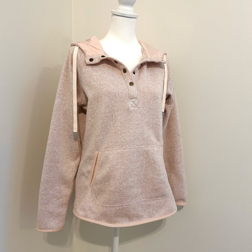 Thread & Supply Light Pink Hoodie Sweatshirt